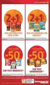 Catalogue Intermarché Contact page 7: CÔTE D'OR tablettes, HARIBO Pik
