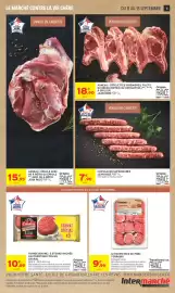 Catalogue Intermarché Express page 11: TERROIRS PAUPIETTES DE PORC €9,99, JEAN ROZÉ CHIPOLATAS SUPÉRIEURES €7,90