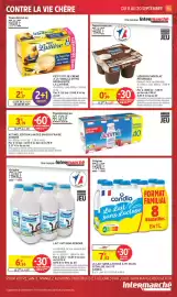 Catalogue Intermarché Express page 15: Candia Le lait sans lactose €7,93, La Laitière Petit Pot de Crème €2,17