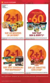 Catalogue Intermarché Express page 6: La Laitière Mousses, CÔTE D'OR tablettes