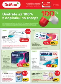 Dr. Max leták Strana 1: Ibalgin 400 mg €129,00, Paralen 500 €39,00