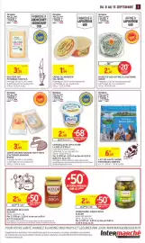 Catalogue Intermarché Hyper semaine 37 page 7: Lait de Haute Saône €6,69, VAL WEISS Crème de Munster €1,99