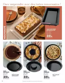Catalogue Guy Demarle page 14: Tarte reneversee €35,90, Prof - tarte benverse rectangulaire €35,90