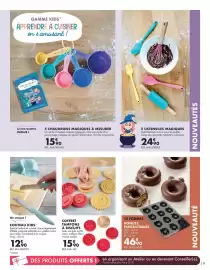 Catalogue Guy Demarle page 19: Coffret tampons à biscuits €15,90, Couteau kids €12,90