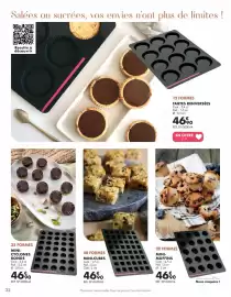 Catalogue Guy Demarle page 22: Prof - 12 formes tartes reversées €46,90, Prof - 20 formes mini- muffins €46,90