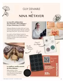 Catalogue Guy Demarle page 9: Signature - pâquerettes moule nina metayer €52,90