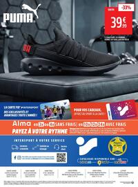 Catalogue Intersport page 16: PUMA CHAUSSURES DE RUNNING HOMME SOFTRIDE CARSON FRESH €39,99