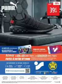 Catalogue Intersport page 16: PUMA CHAUSSURES DE RUNNING HOMME SOFTRIDE CARSON FRESH €39,99