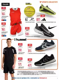 Catalogue Intersport page 5: Nike Chaussures de basket homme Precision 7 €59,99