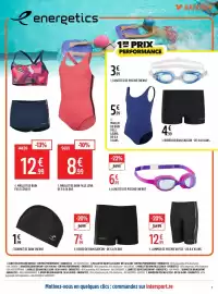 Catalogue Intersport page 7: Ulysse Jammer de piscine €12,99, LUNETTES DE PISCINE ENFANT €6,99