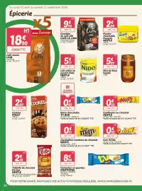 Catalogue Promocash page 10: Lion White €0,55, TV BAR Barre chocolatée €0,82