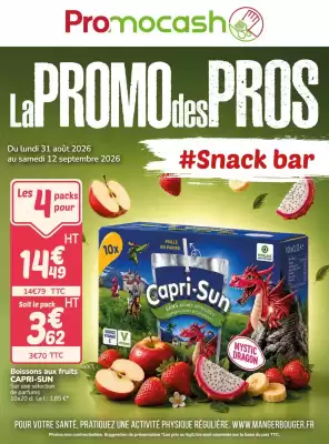 Promocash (valable jusqu'au 12-09)