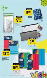 Polomarket gazetka Strona 13: Kołonotatnik A5 100 kartek €19,99, Koperta z suwakiem €9,99