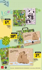 Polomarket gazetka Strona 14: Podkładka laminowana €3,99, Teczka z rączką €29,99