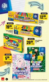 Polomarket gazetka Strona 6: Blok techniczny lub rysunkowy kolorowy €5,99, Farby plakatowe 24 kolory €29,99