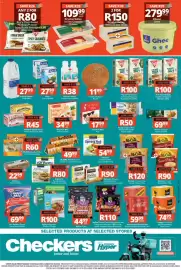Checkers catalogue Page 2: HyFun Fries €44,99, Fry's Plant-Based Schnitzel/Burgers/Nuggets €100,00