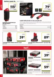 Catalogue Tout faire matériaux page 16: Milwaukee BATTERIE RED LITHIUM M12 B2 2.0AH €39,00