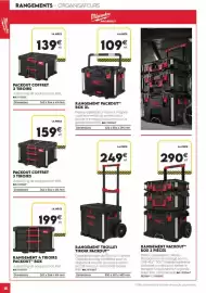 Catalogue Tout faire matériaux page 18: Milwaukee RANGEMENT 4 TIROIRS PACKOUT™ BOX €199,00