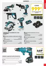 Catalogue Tout faire matériaux page 31: Makita VISSEUSE PLAQUE DE PLÂTRE DFS452TJX2 €449,00
