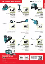 Catalogue Tout faire matériaux page 33: Makita SOUFFLEUR M 12,7 M3 18V €129,00, DUR192LZ Coupe bordures 18V €129,00