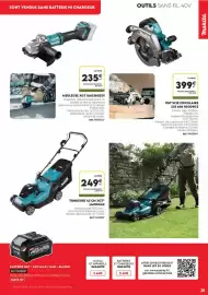 Catalogue Tout faire matériaux page 35: Makita Tondeuse 43 CM XGT €249,00, Makita MEULEUSE XGT GAO38GZO1 €235,00