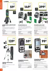 Catalogue Tout faire matériaux page 56: VARIOSTAND TRÉPIED 300 CM €129,00, Laserliner TÉLÉMÈTRE DISTANCE MASTER 50 €59,00