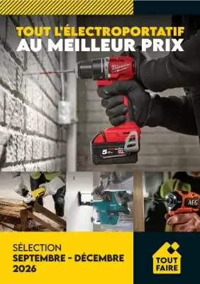 Tout faire matériaux (valable jusqu'au 31-12)