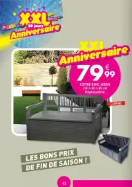 Catalogue La Foir'Fouille page 42: COFFRE-BANC JARDIN €79,99