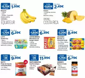 Catalogue Costco page 2: DELICHOC Biscuits au chocolat au lait €8,49, Wafflemesiter Gaufres belges €11,99