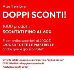 Volantino Iperceramica Pagina 1