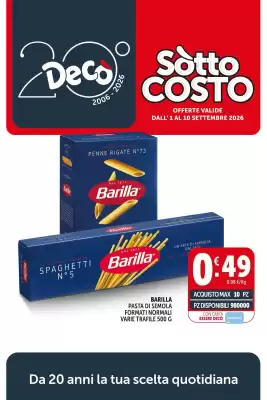 Volantino Deco Supermercati (valido fino al 10-09)