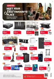 Astra Furnishers catalogue Page 1: Faith Multi robe €6.999,00, New York Corner Lounge suite €22.999,00