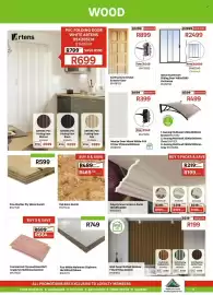 Leroy Merlin catalogue Page 15: Interior Door Miami White PVA Primer €399,00, Awning Multiwall €499,00