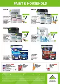 Leroy Merlin catalogue Page 16: ColourTec Sheen Acrylic White €949,00, Dulux Weatherguard Brilliant White €1.199,00