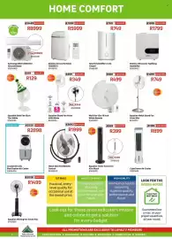 Leroy Merlin catalogue Page 2: Wall Fan 45w 16 Inch White Remote €499,00, Equation Stand Fan 40cm 45W White €349,00
