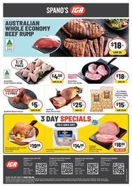 IGA catalogue week 36 Page 2: SunPork Easy Carve Ham €25,00, JC's Salted and Unsalted Cashews €15,00