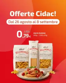 Volantino Gros Cidac settimana 36 Pagina 1: Pasta Rummo €0,79
