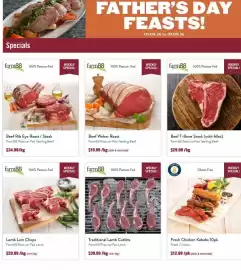 Tasman Butchers catalogue week 36 Page 1: Beef Weber Roast Farm88 Pasture-Fed Yearling Beef €19,99