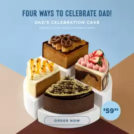 The Cheesecake Shop catalogue Page 1
