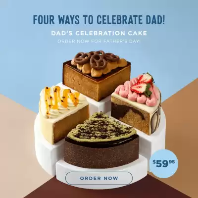 The Cheesecake Shop (valid until 30-09)