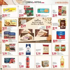 Volantino Carni e Affini Supermercati Pagina 12: Mulino Bianco Baiocchi Classici €3,59, Mulino Bianco biscotti ricchi €2,19
