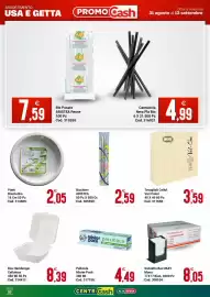 Volantino Centro Cash Pagina 16: Bicchieri Aristea €2,59, Tovaglioli Cellul. Vel-One €3,59