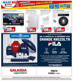 Volantino Galassia superstore Pagina 24: Apple AirPods Pro 3 €199,00, Kooper frigo tavolo bianco €89,90