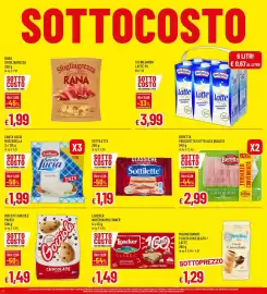 Volantino Galassia superstore Pagina 2: Mozzarella Santa Lucia €1,99, Sottilette classiche €1,19