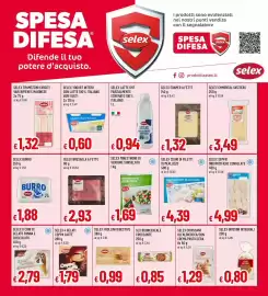 Volantino Galassia superstore Pagina 20: Yogurt intero banana Selex €0,60, Selex frollini digestive €0,99