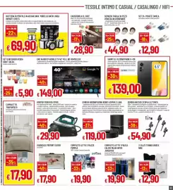 Volantino Galassia superstore Pagina 23: Casseruola xl chef Zanetti €28,90, Eureka robot aspira e lava €119,00