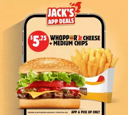 Hungry Jack's (valid until 30-09)