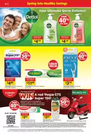 Cincotta Chemist catalogue Page 14: Dettol Grapefruit €4,19, GO2 DENTAGENIE Floss Picks €3,79