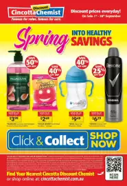 Cincotta Chemist catalogue Page 16: Rexona Original Antiperspirant €6,29, Bbox Sippy Cup €9,49