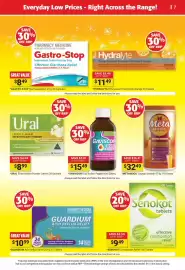 Cincotta Chemist catalogue Page 7: Meta Mucil Orange Smooth €32,49, Senokot tablets €9,49